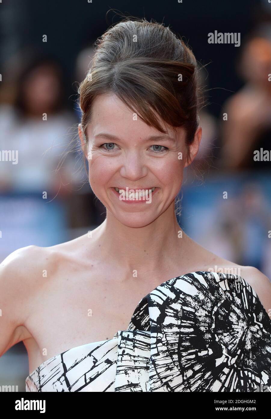Anna Maxwell Martin arriving at the London Premiere of Alpha Papa, Vue