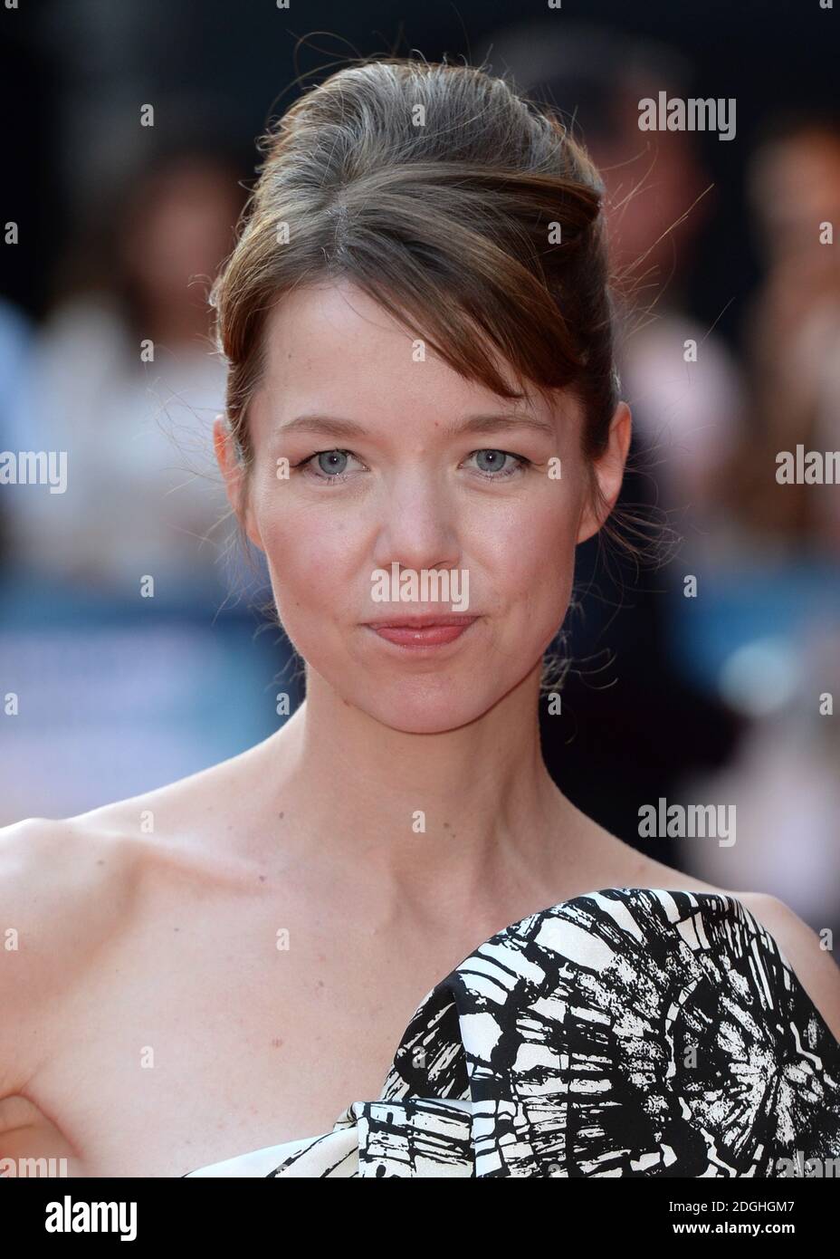 Anna Maxwell Martin arriving at the London Premiere of Alpha Papa, Vue