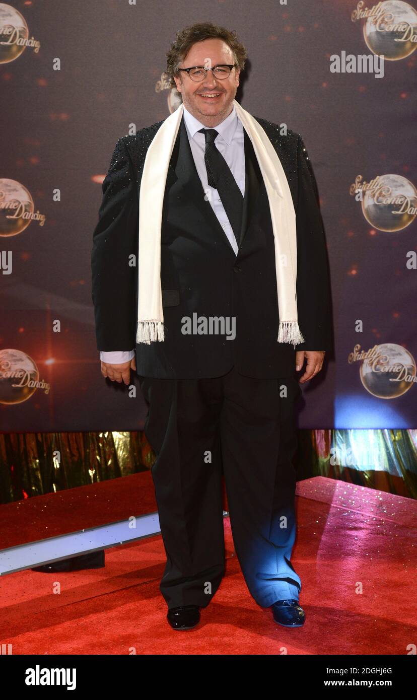 Mark Benton arriving at the Strictly Come Dancing Launch 2013, Elstree