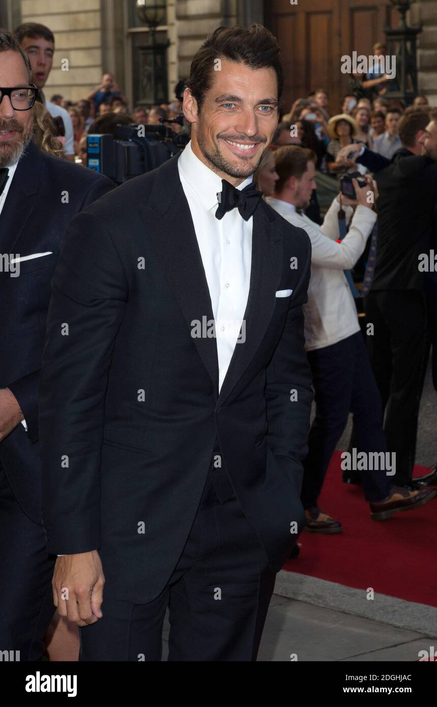 David Gandy Arriving At The GQ Men Of The Year Awards 2013 The Royal 