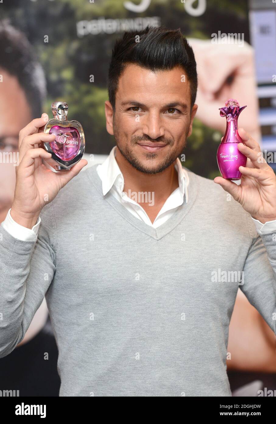 Peter Andre launches his new ladies perfumes, Forever and Forever