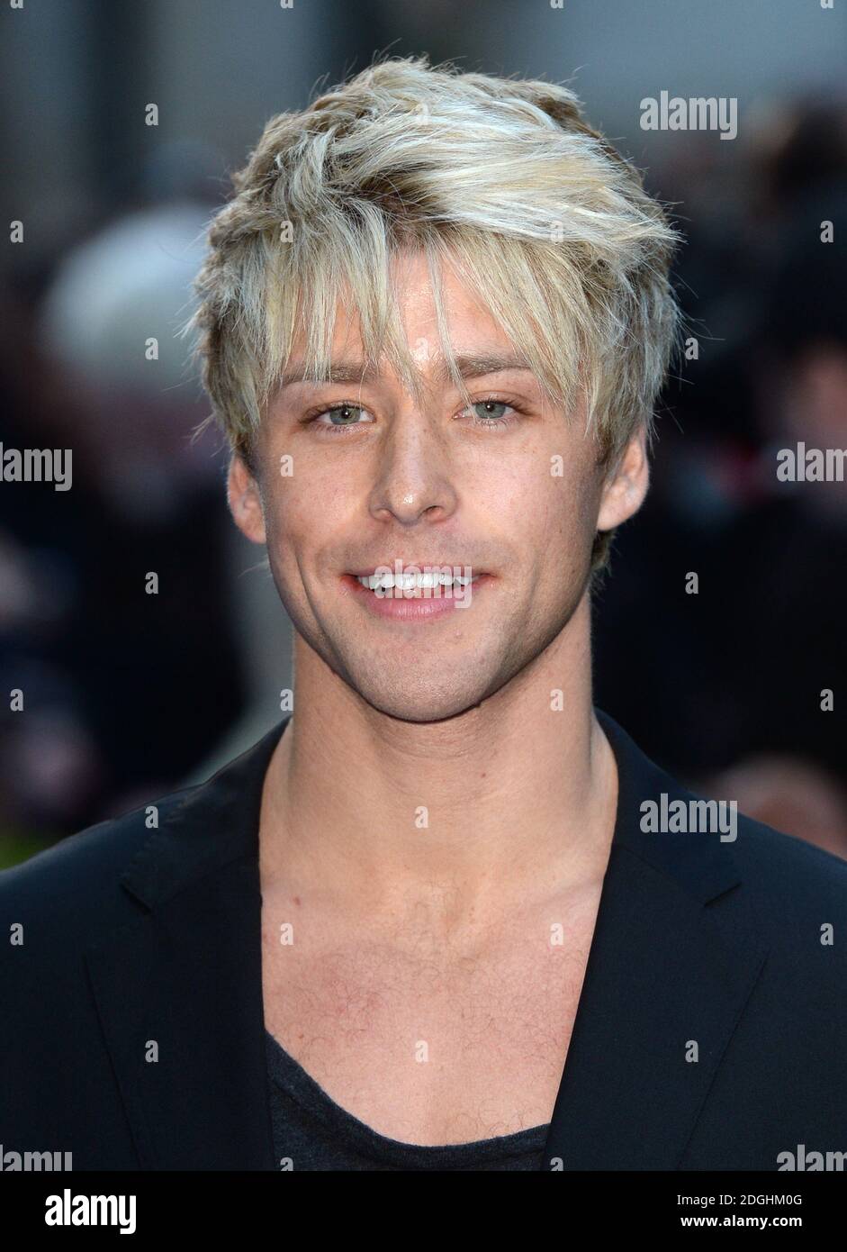 Mitch Hewer arriving at the world Premiere of Filth, Odeon Cinema, Leicester Square, london.   Stock Photo