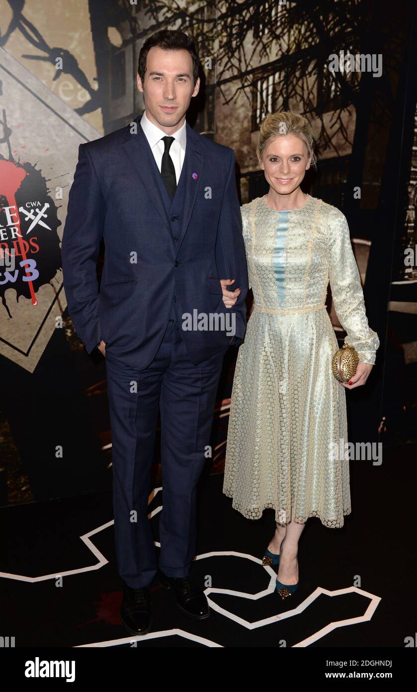 David Caves and Emilia Fox attends the Specsavers Crime Thriller Awards ...