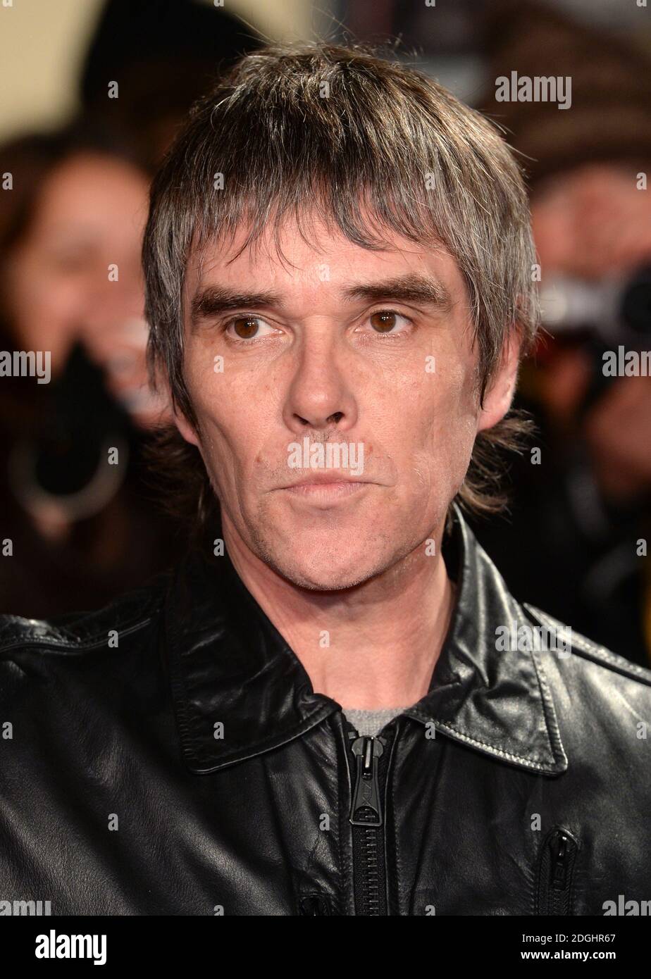 Ian Brown arriving at the World Premiere of Class of 92, Odeon West End ...