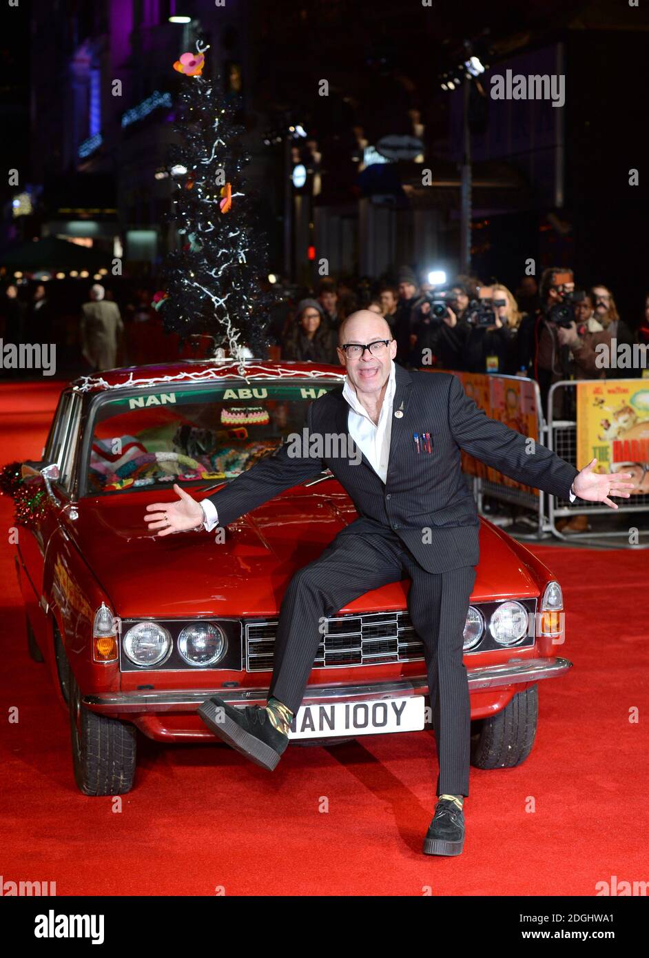 Harry Hill arriving at The Harry Hill Movie, World Premiere, Vue Cinema