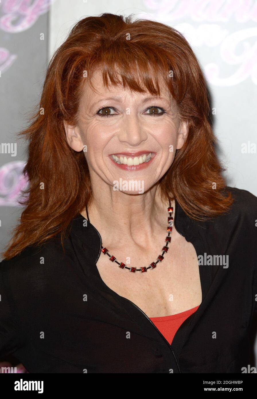 Bonnie Langford arriving at the Dancing on Ice 2014 launch event ...