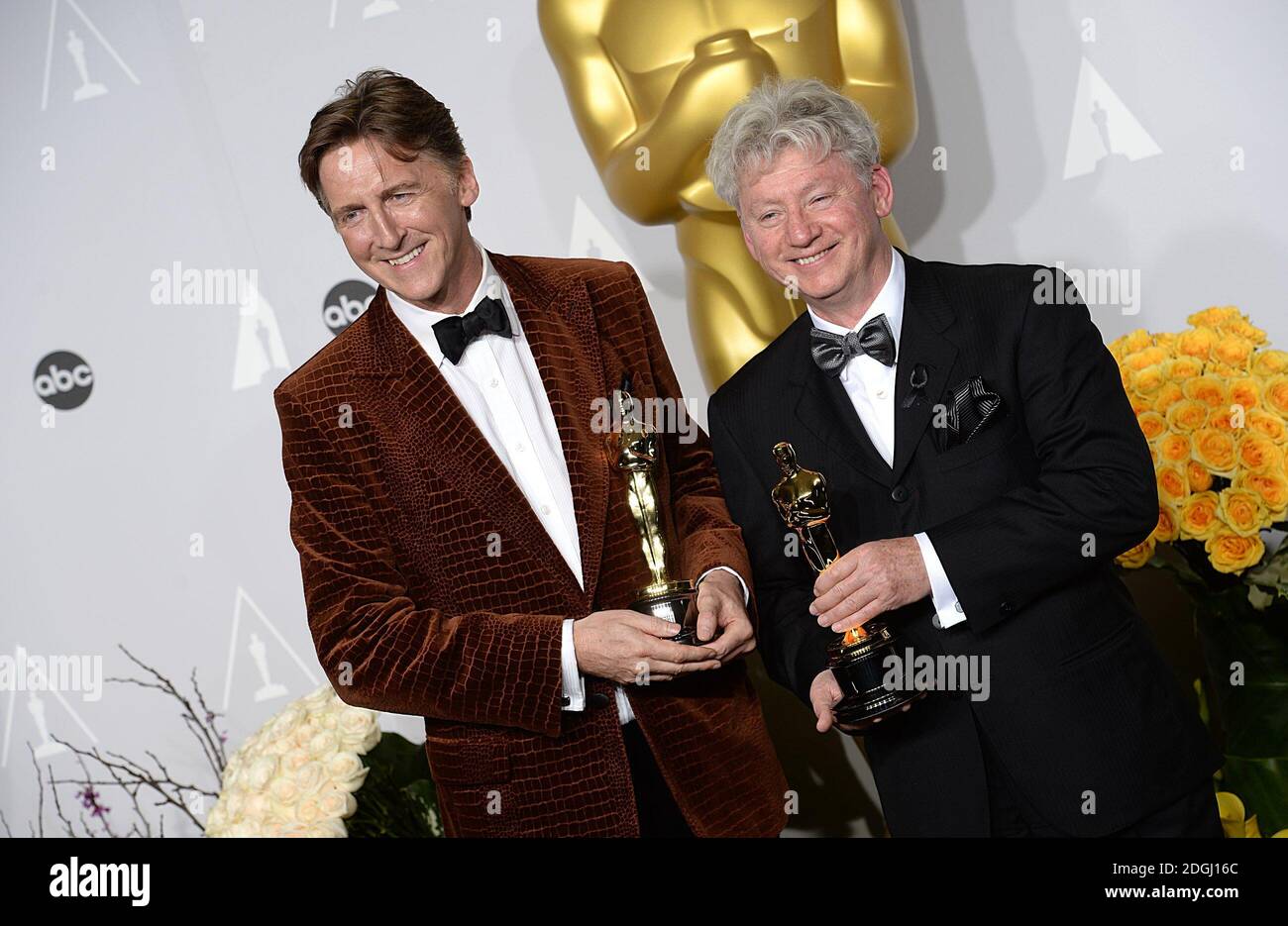 Malcolm Clarke (right) and Carl Freed with the Best Documentary award