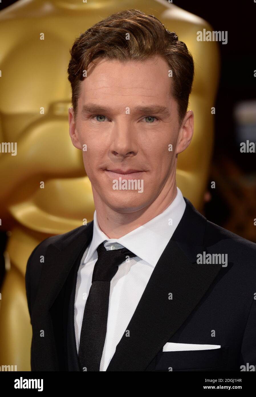 Benedict Cumberbatch arriving at the 86th Academy Awards held at the ...