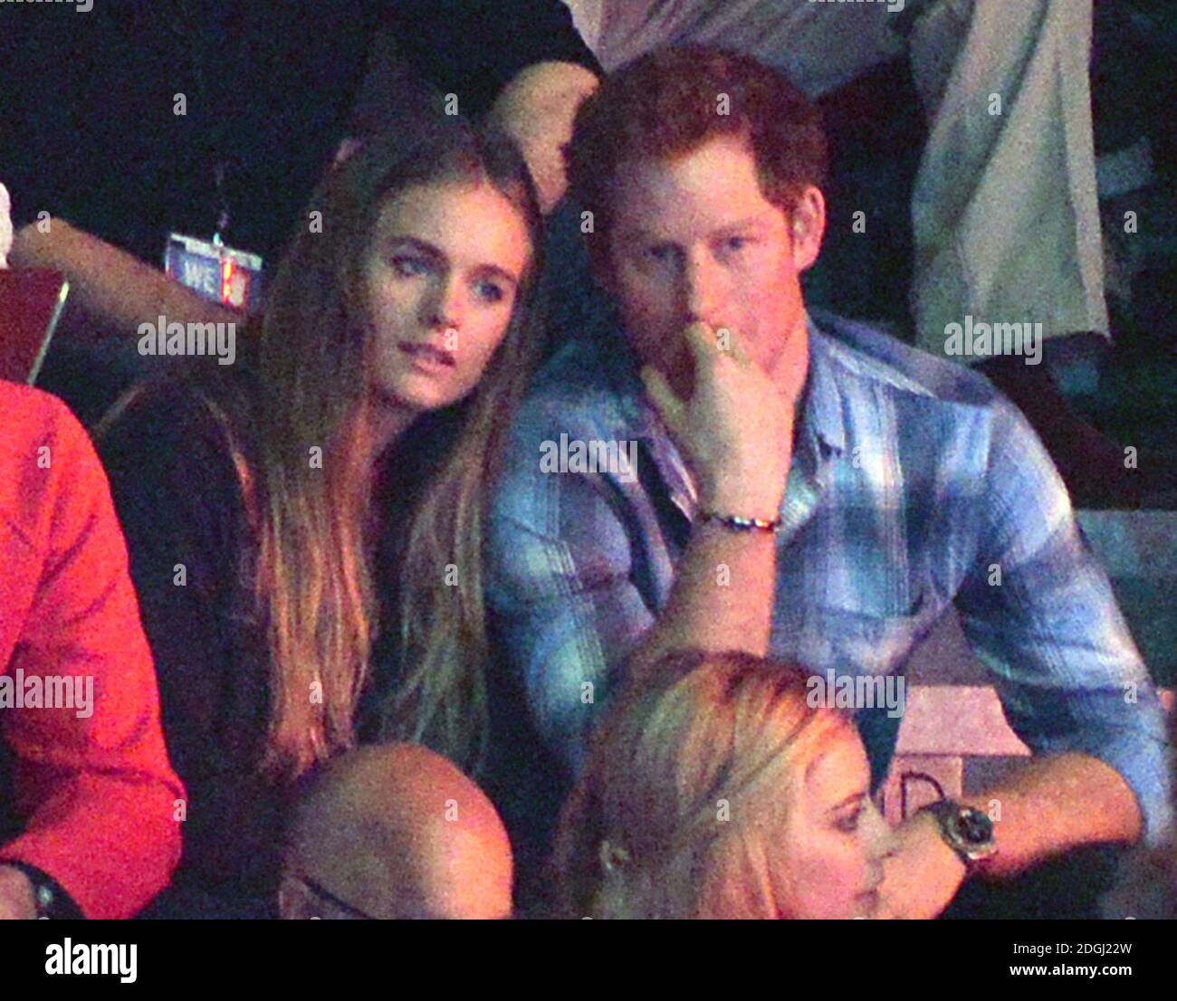 HRH Prince Harry and Cressida Bonas at WE Day, Wembley Arena, London Stock  Photo - Alamy, image size:1300x1106