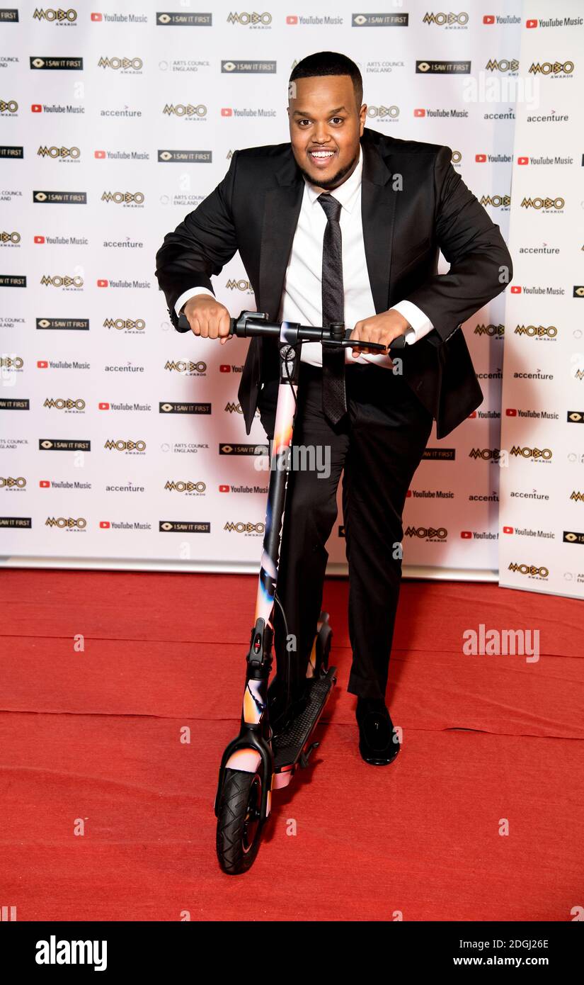 Chunkz during a photocall at Exhibition London in Shepherd s Bush