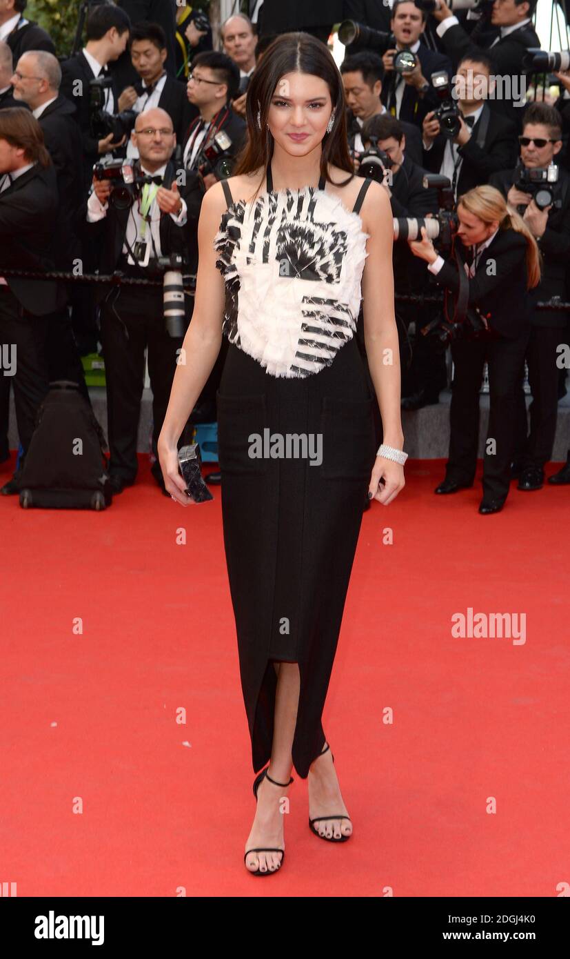 Kendall Jenner arriving at the Grace of Monaco Gala Premiere, part of