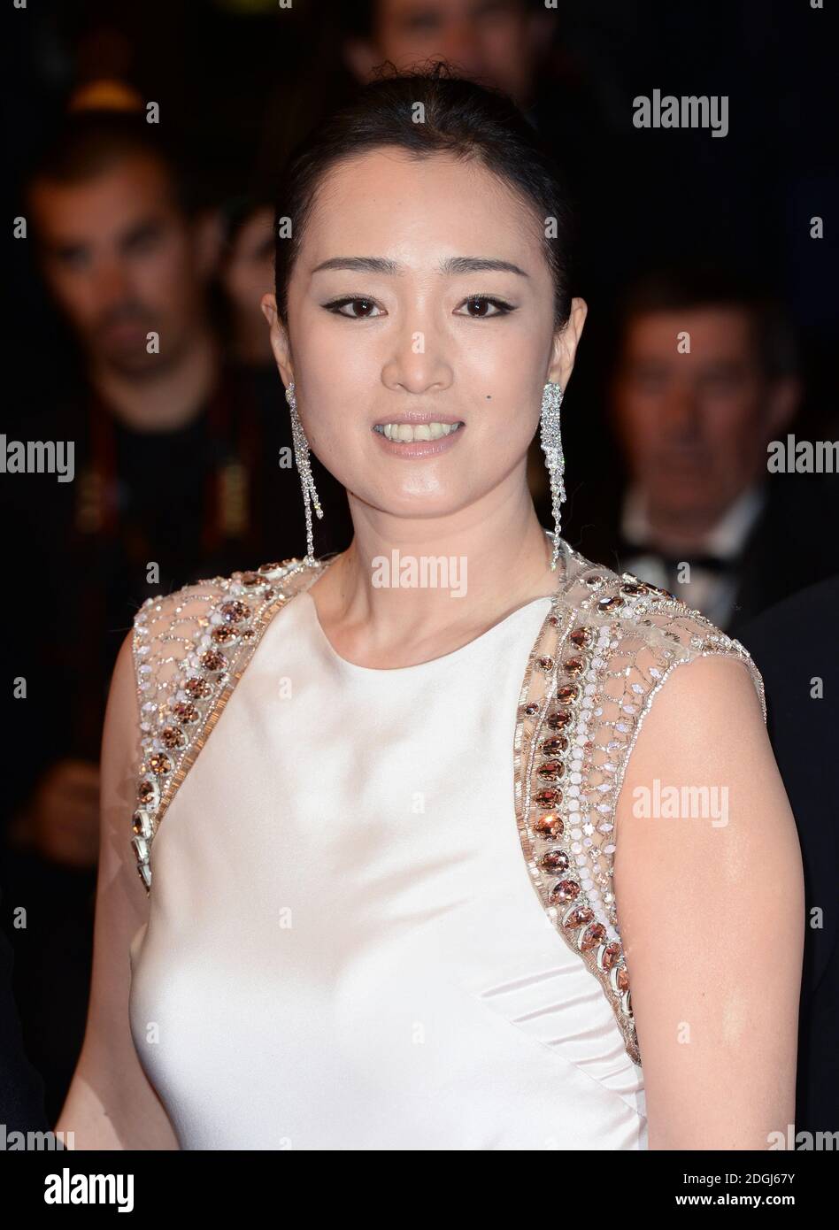 Gong Li arriving at the Coming Home Premiere, part of the 67th Festival