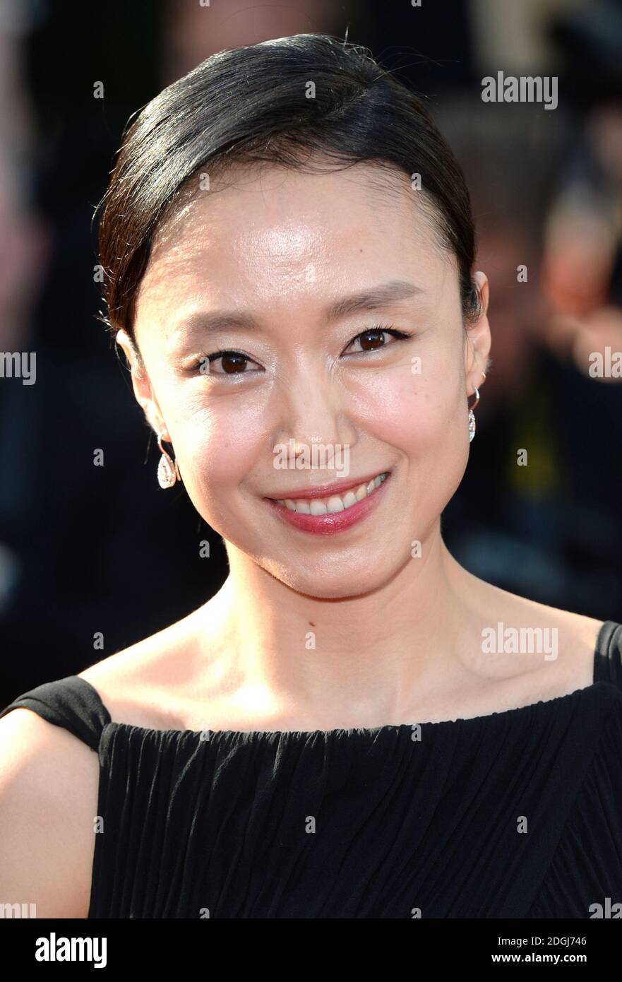 Do-yeon Jeon arriving at the Palm D'Or Ceremony, the Palais du Festival, part of the 67th Festival de Cannes.    Stock Photo