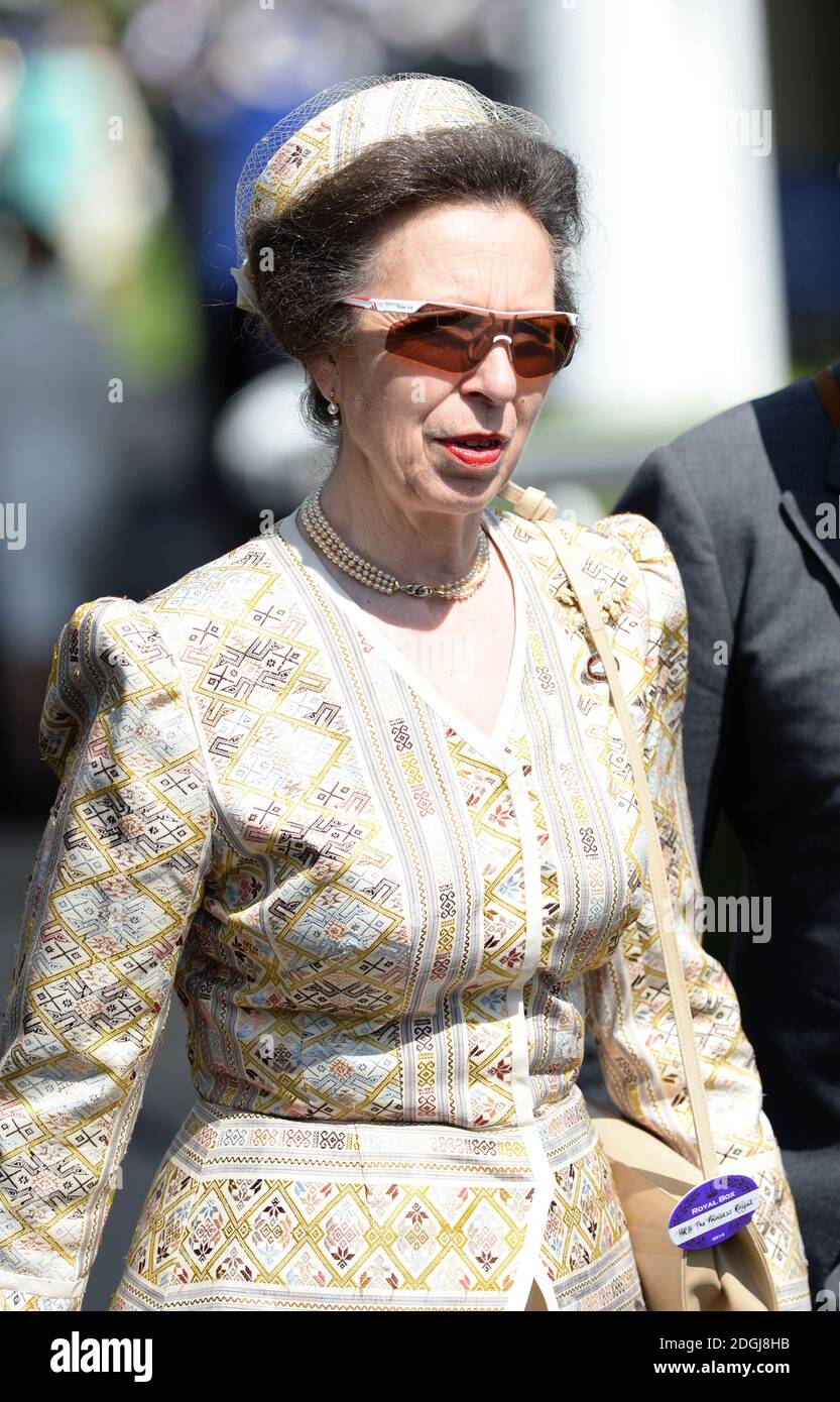 Princess anne royal ascot ascot hi-res stock photography and images - Alamy