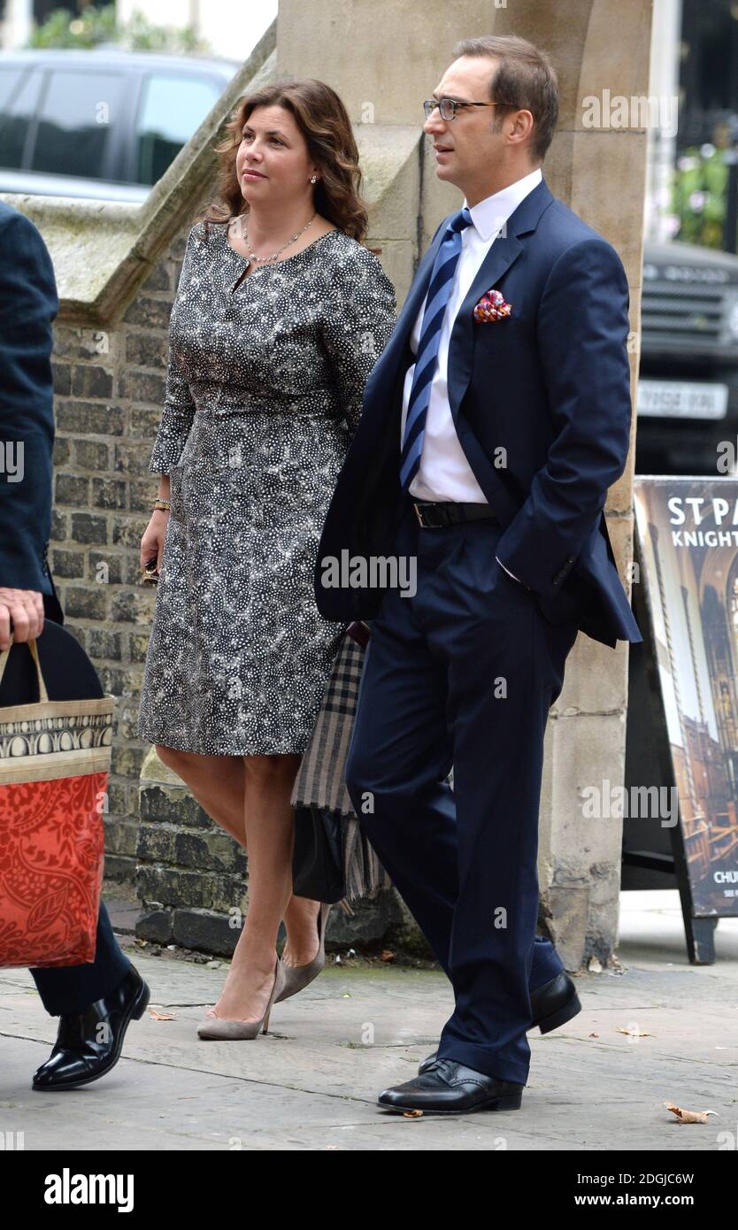 Kirstie Allsopp arriving at the Memorial Service for Mark Roland Shand ...