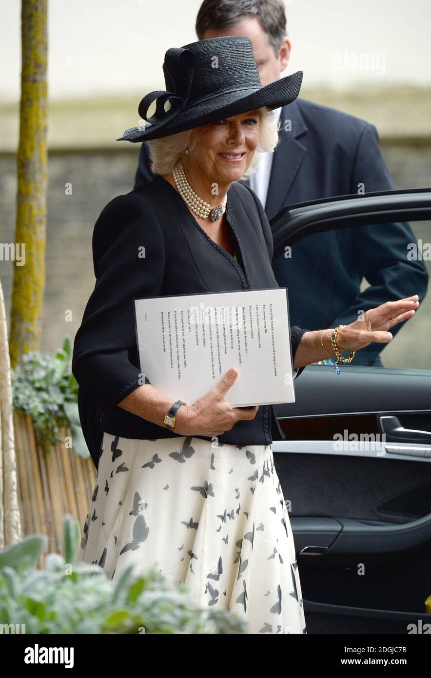 Camilla Parker Bowles, The Duchess of Cornwall arriving at the Memorial ...