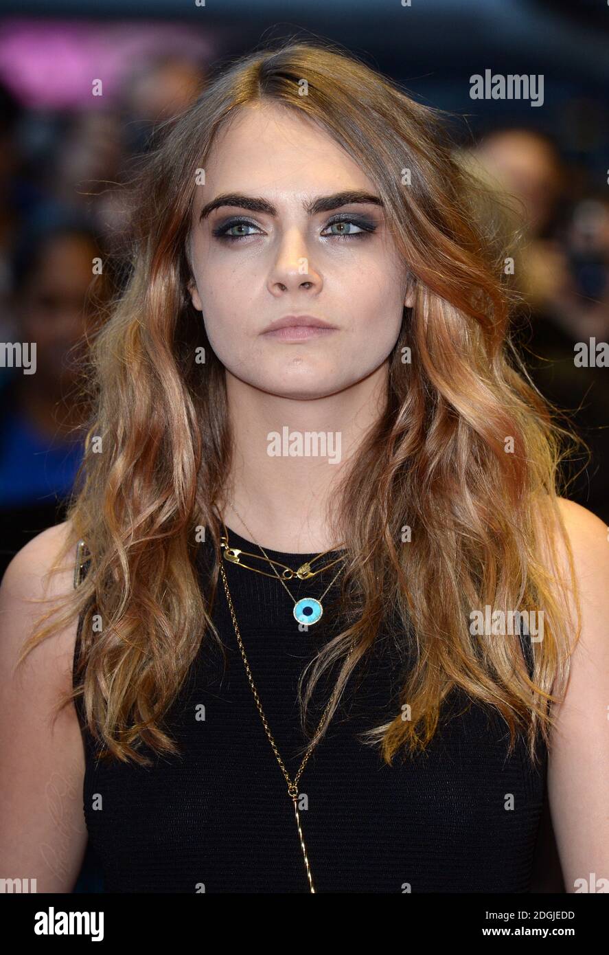 Cara Delevingne attending the Gala Screening for Face of an Angel during  the 58th BFI London Film Festival at the Odeon West End Cinema, Leicester  Square, London Stock Photo - Alamy