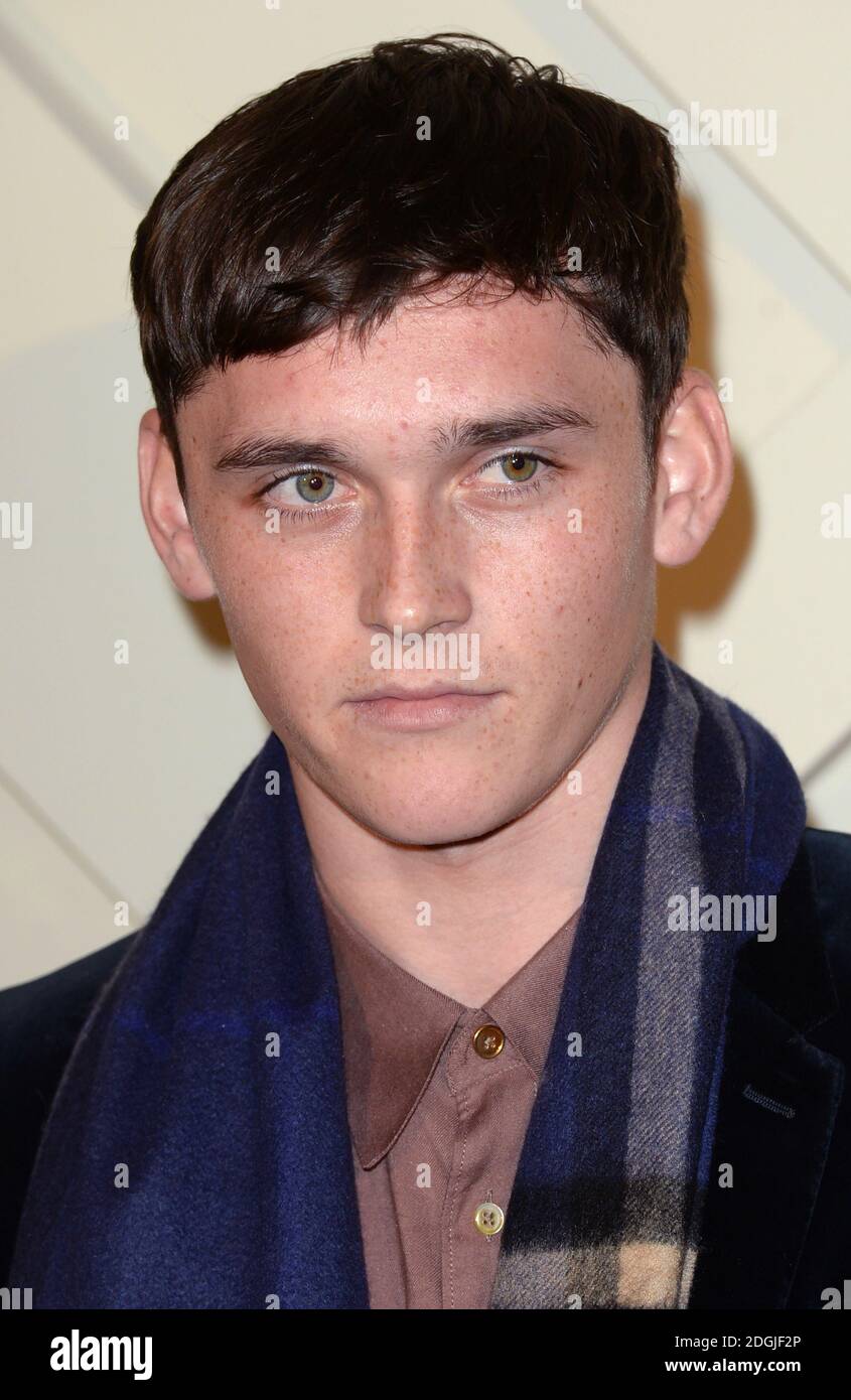 Anders Hayward arriving at the 2014 Burberry Festive Campaign Launch  starring Romeo Beckham, Burberry, Regent Street, London Stock Photo - Alamy