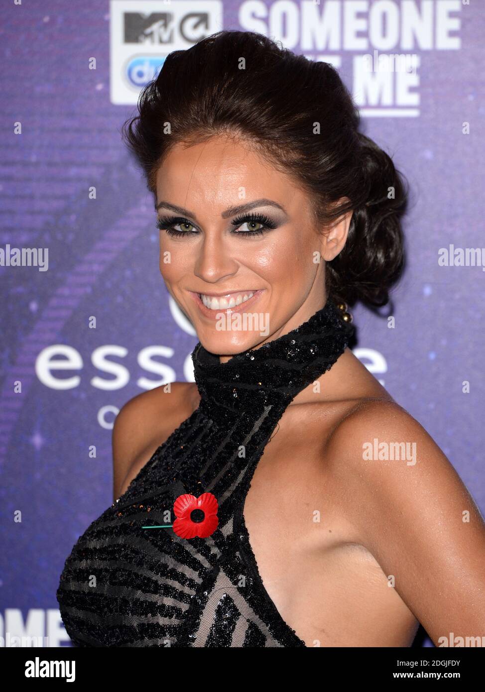Vicky Pattison arriving at the MTV Europe Music Awards at the Hydro in