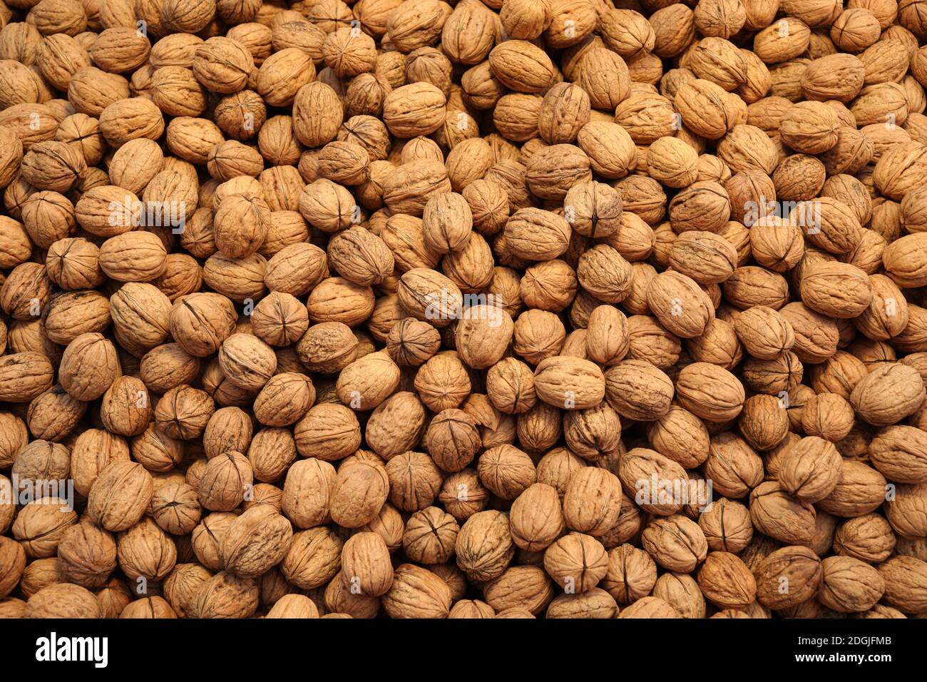 Shelled walnuts in the grocery store Stock Photo Alamy