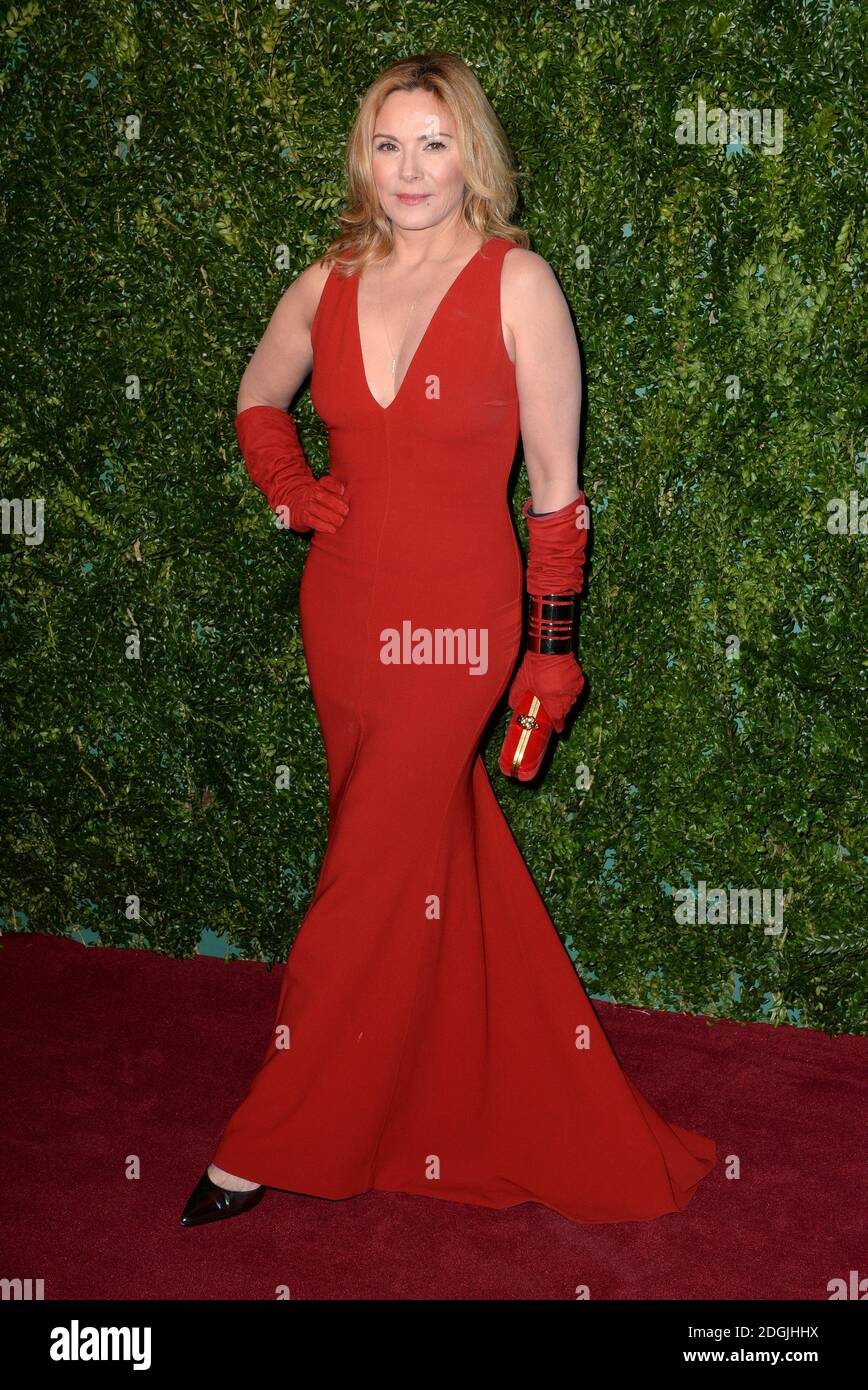 Kim Cattrall arriving at the 60th Evening Standard Theatre Awards, The ...