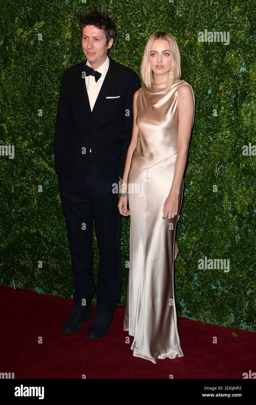 Idina Moncreiffe arriving at the 60th Evening Standard Theatre Awards