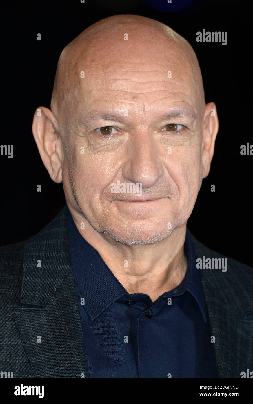 Sir Ben Kingsley arriving at the Night at the Museum Secret of The Tomb European Premiere, Empire Cinema, Leicester Square, London.  Stock Photo