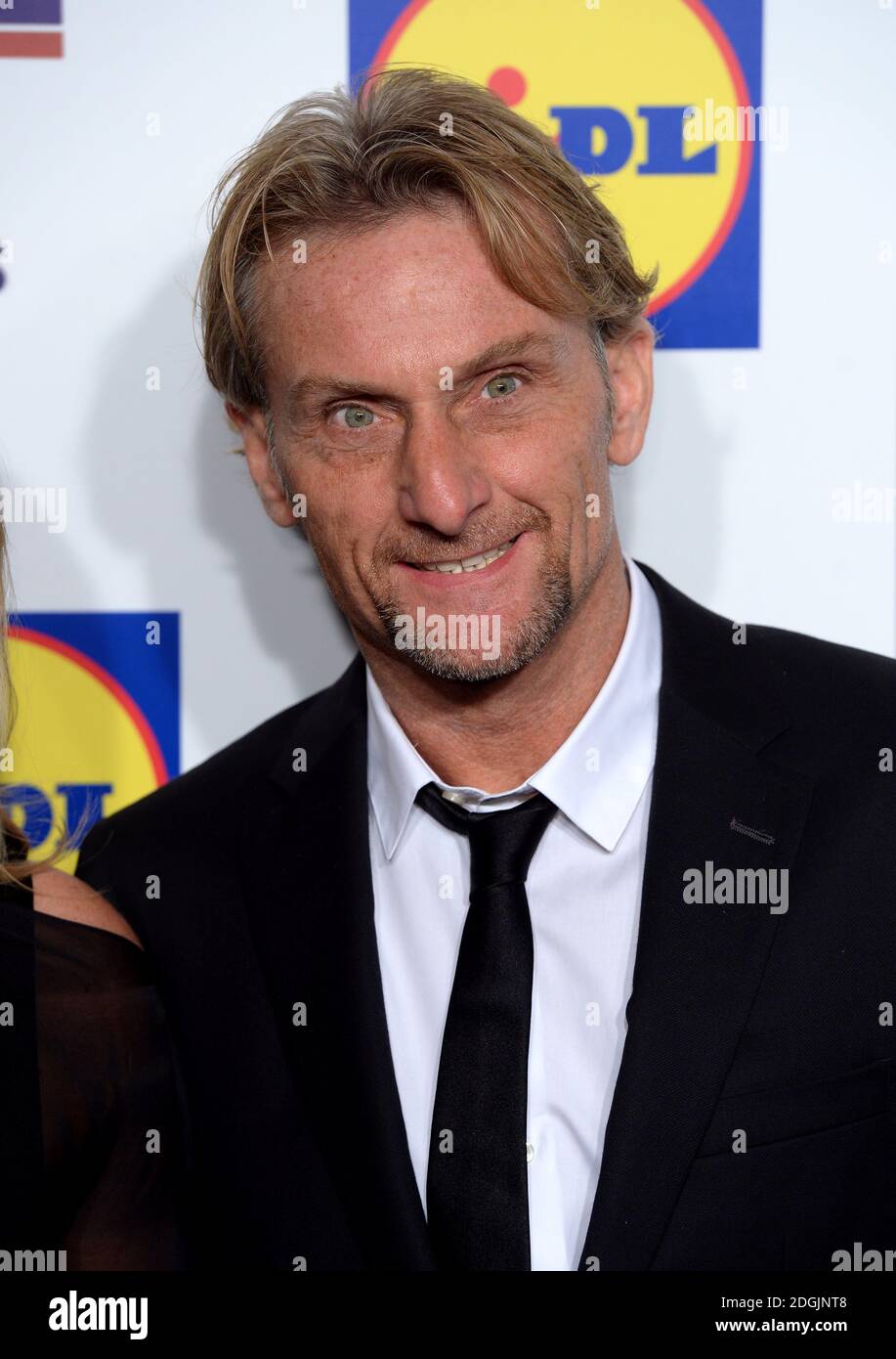 Carl Fogarty arriving at the British Comedy Awards 2014 held at Fountain Studios, Wembley