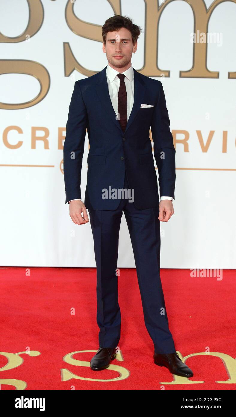 Edward Holcroft arriving at the Kingsman The Secret Service World Premiere, Odeon Cinema Edward Holcroft arriving at the Kingsman The Secret Service World Premiere, Odeon Cinema