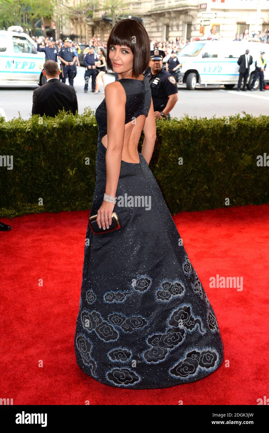 katie holmes backless dress Katie Holmes Just Stepped Out in the Perfect Backless Maxi Dress