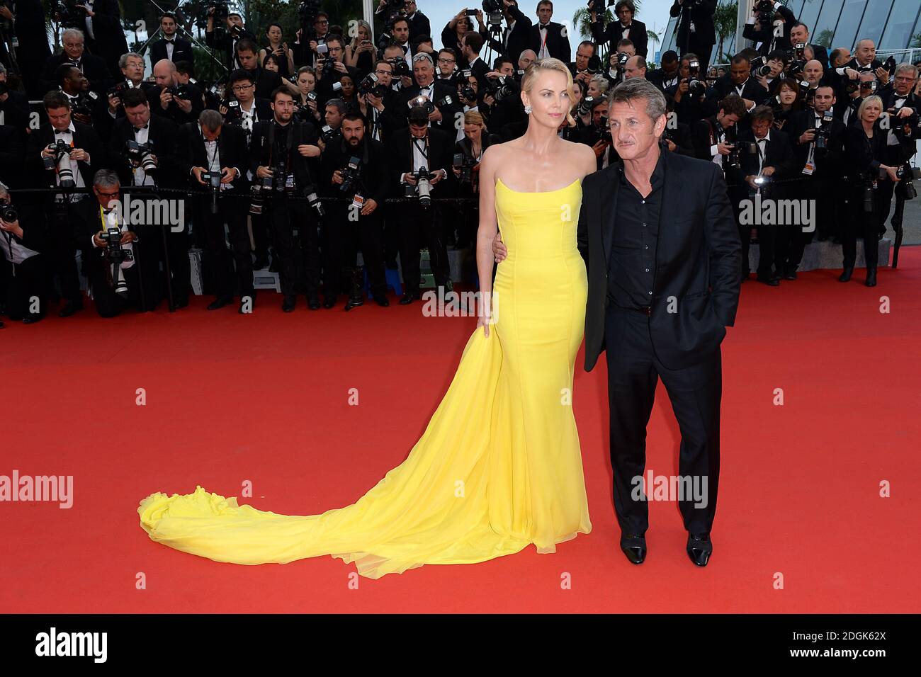 Charlize Theron And Sean Penn Attending The Mad Max Fury Road Premiere Taking Place During The