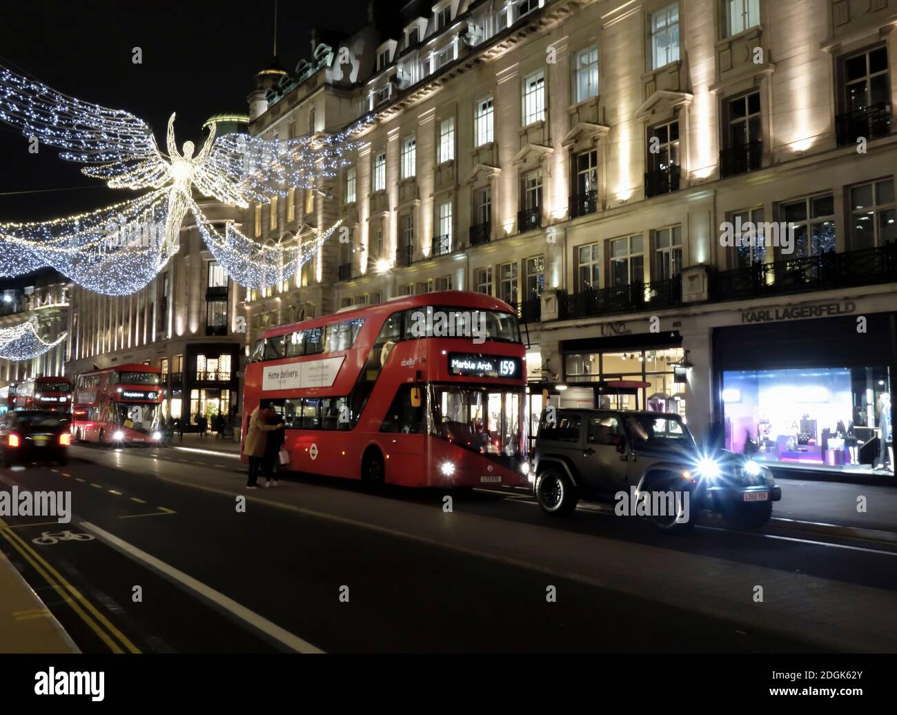 Regent Street Christmas Lights Display 2020 known as “The Spirit of