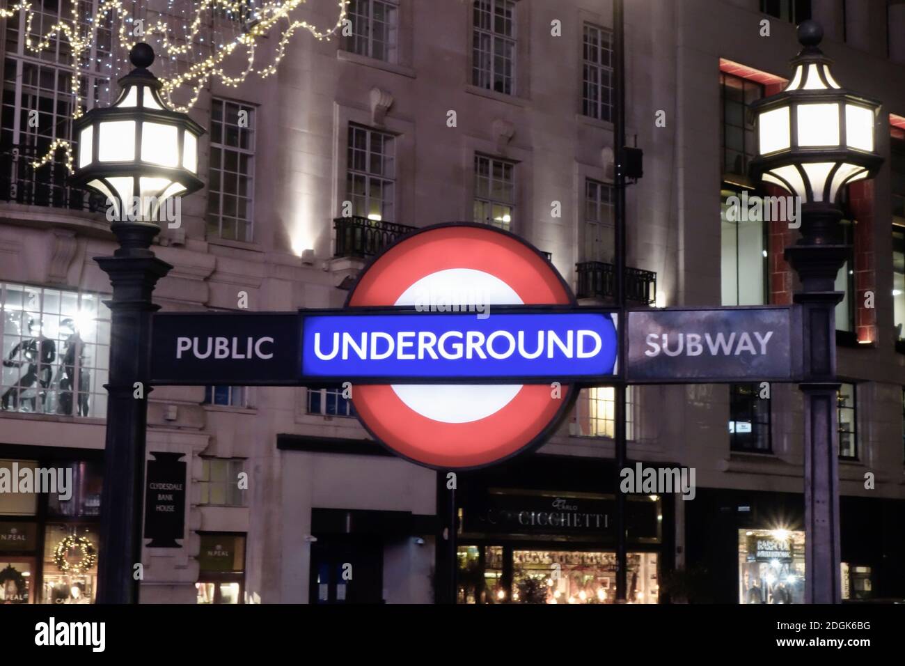 Regent Street Christmas Lights Display 2020 known as “The Spirit of