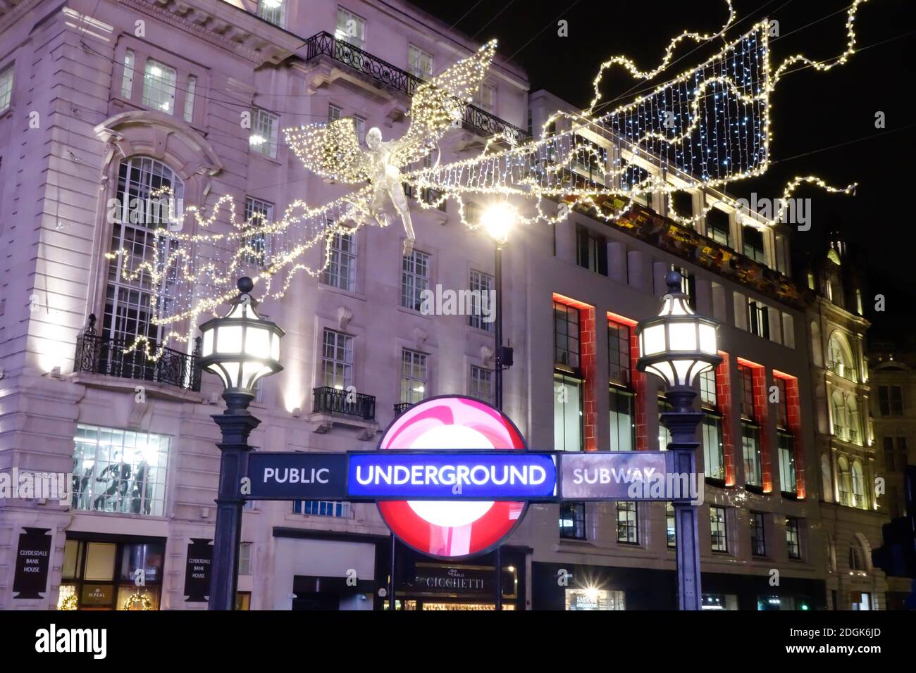 Regent Street Christmas Lights Display 2020 known as “The Spirit of Christmas”. Regent Street