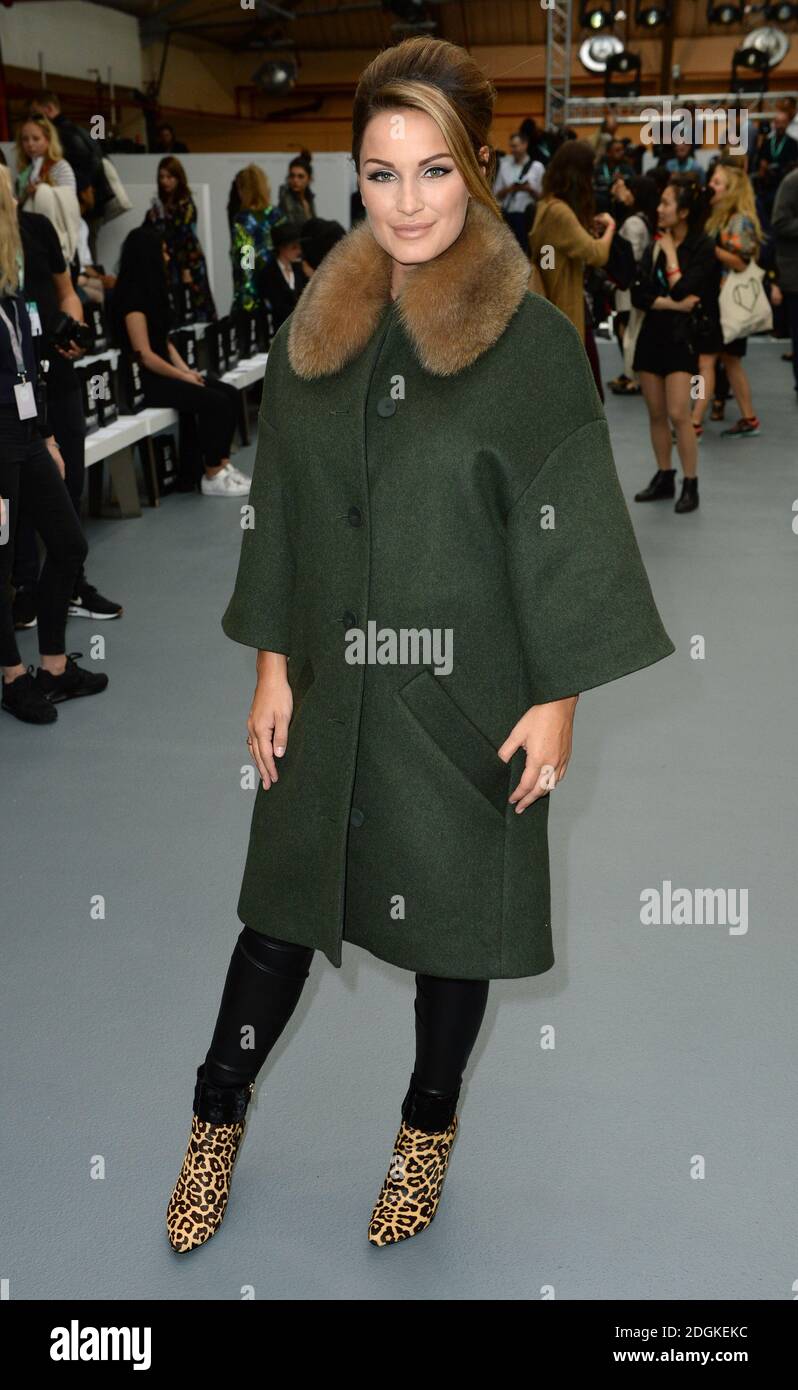 Sam Faiers attending the Jean Pierre 