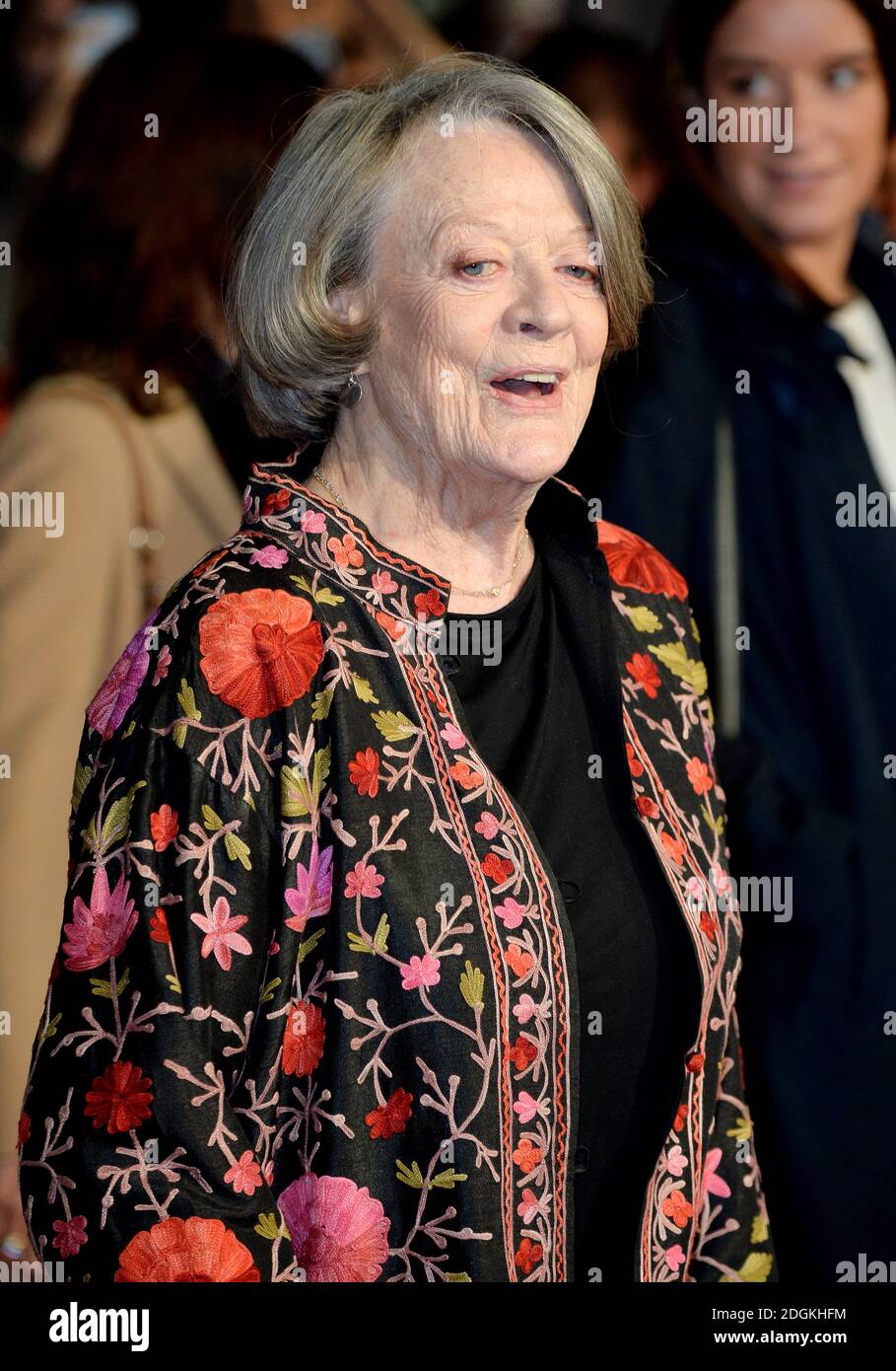 Dame Maggie Smith attending the BFI London Film Festival Premiere for ...