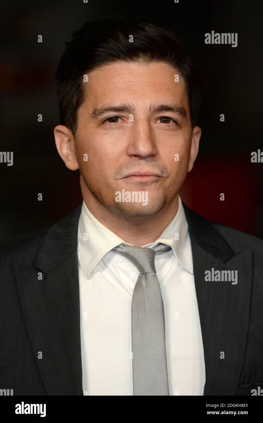 John Magaro arriving at the Carol premiere held during the 59th BFI