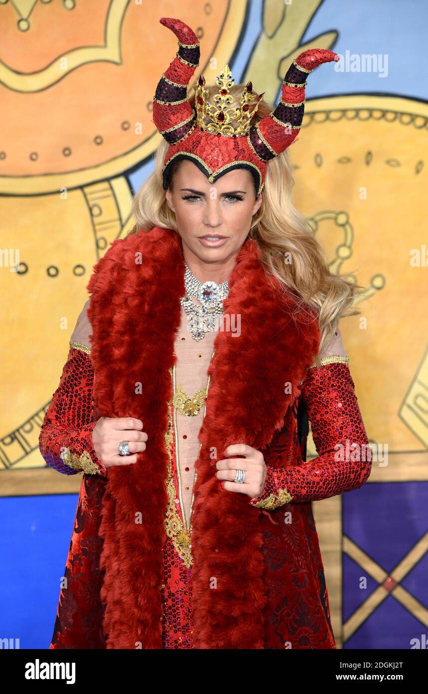 Katie Price stars as The Wicked Fairy in the Sleeping Beauty Pantomime