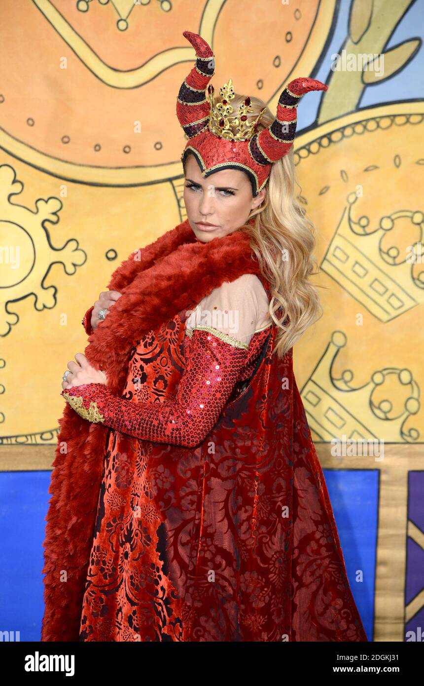 Katie Price stars as The Wicked Fairy in the Sleeping Beauty Pantomime