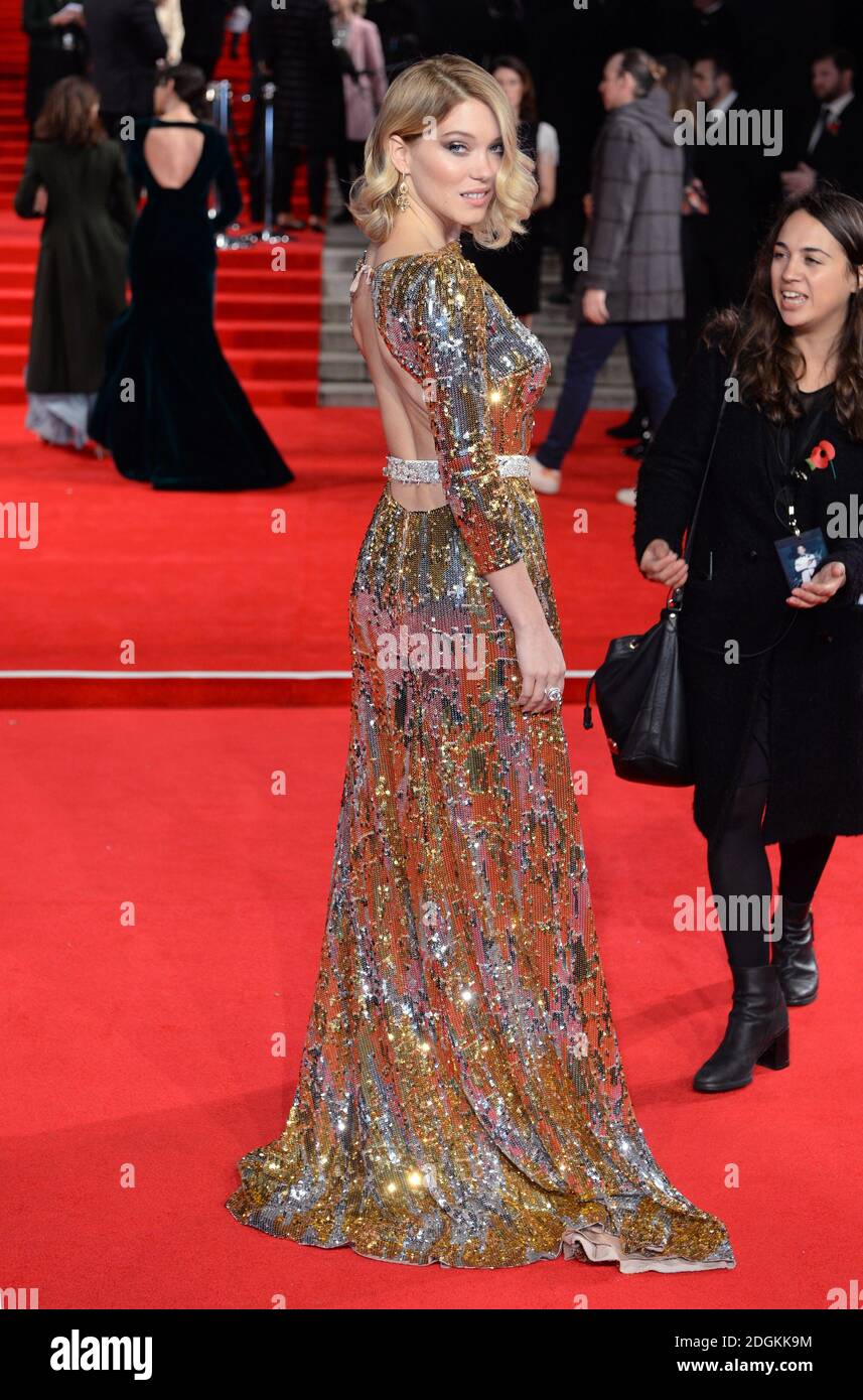 Lea Seydoux In Prada - 'Spectre' London Premiere - Red Carpet