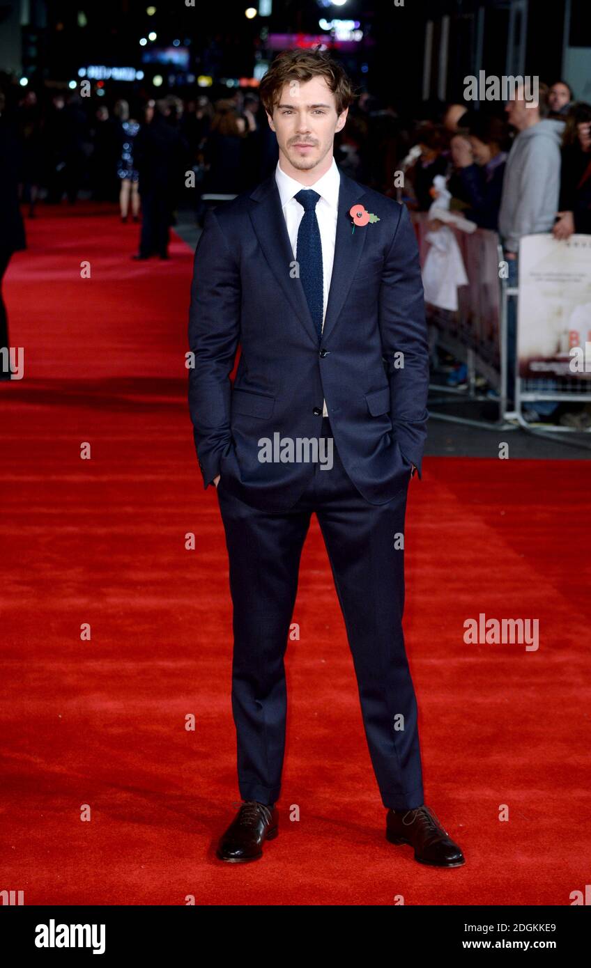 Sam Keeley arriving at the premiere of Burnt, at Vue West End in ...