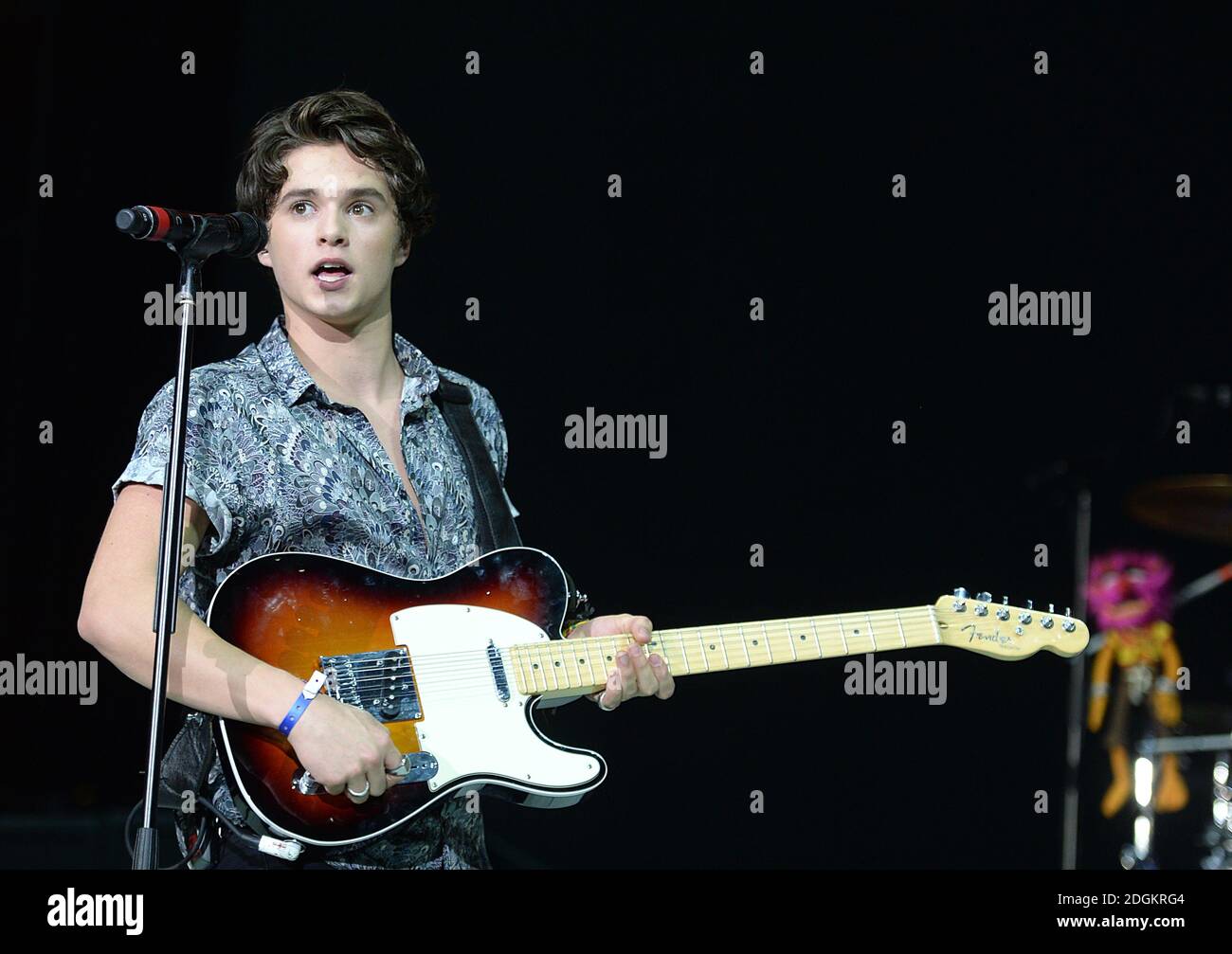 Bradley simpson vamps performs on hi-res stock photography and