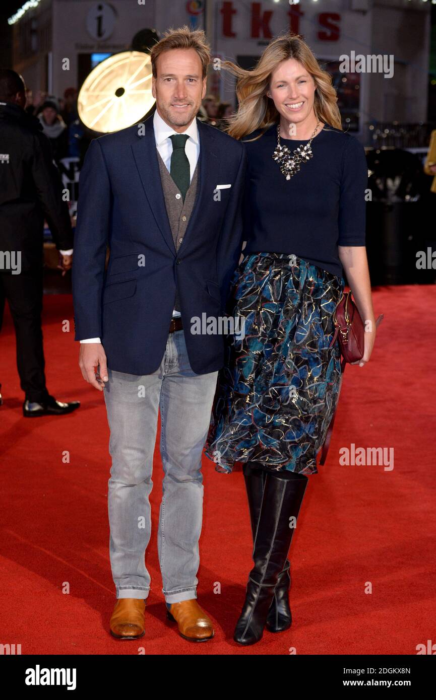 Ben Fogle and wife Marina attending the World premiere of Dad's Army at ...