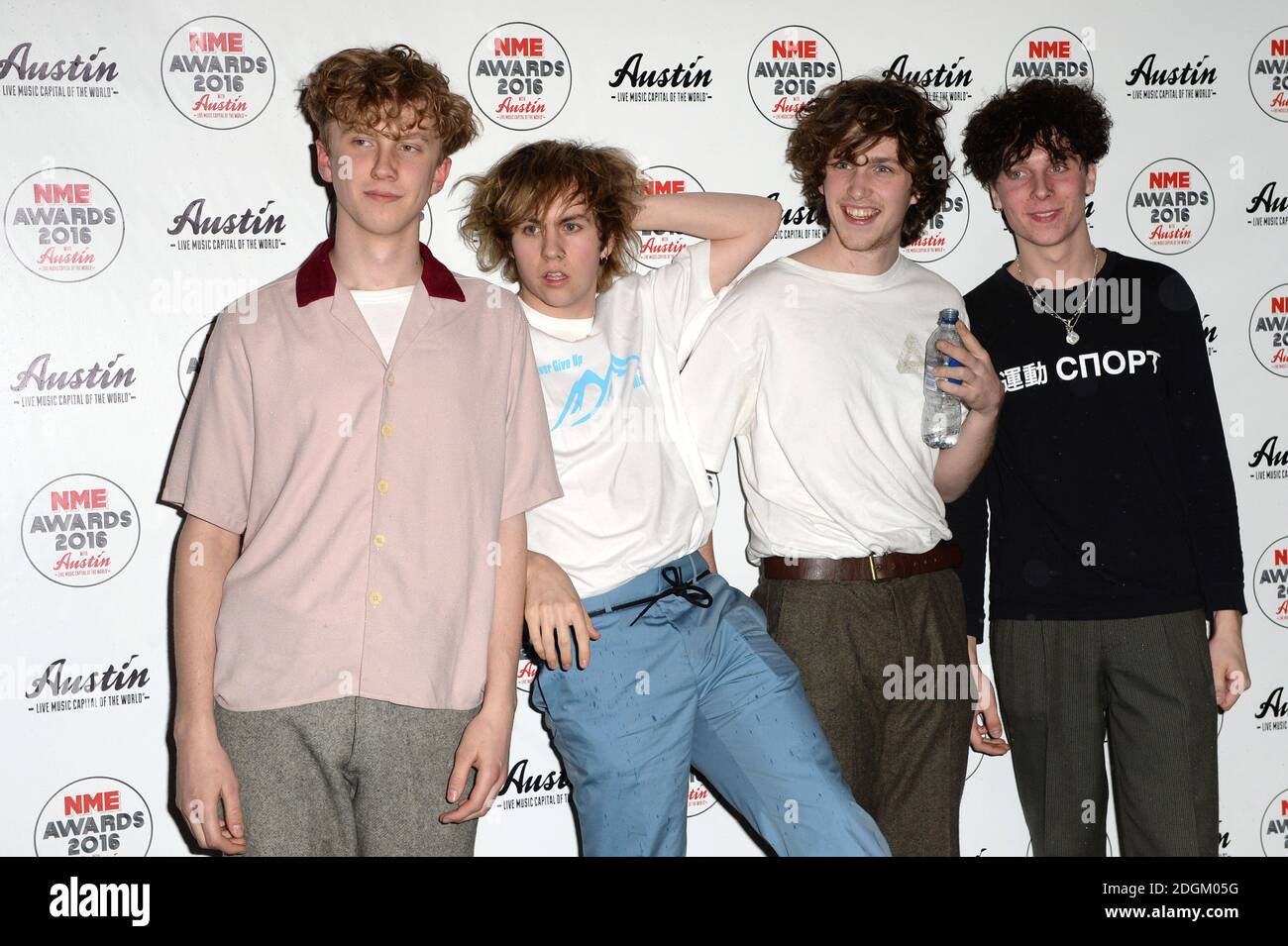 Rat Boy attending the NME Awards 2016 with Austin, Texas at the O2 Brixton  Academy, London Stock Photo - Alamy