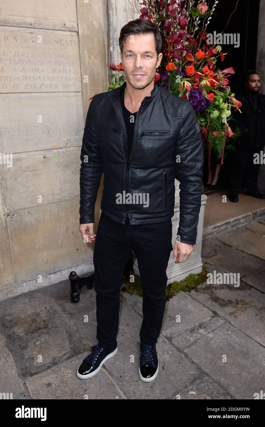 Paul Sculfor attending the Julien Macdonald Catwalk Show, No1 Mayfair, part of London Fashion Week AW2016.  Stock Photo