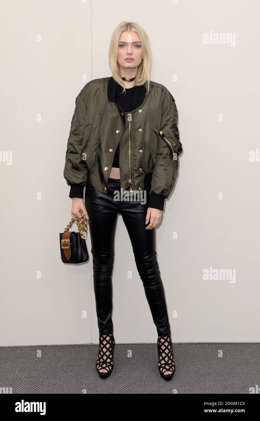 Lily donaldson arriving for the burberry catwalk show hi-res stock  photography and images - Alamy