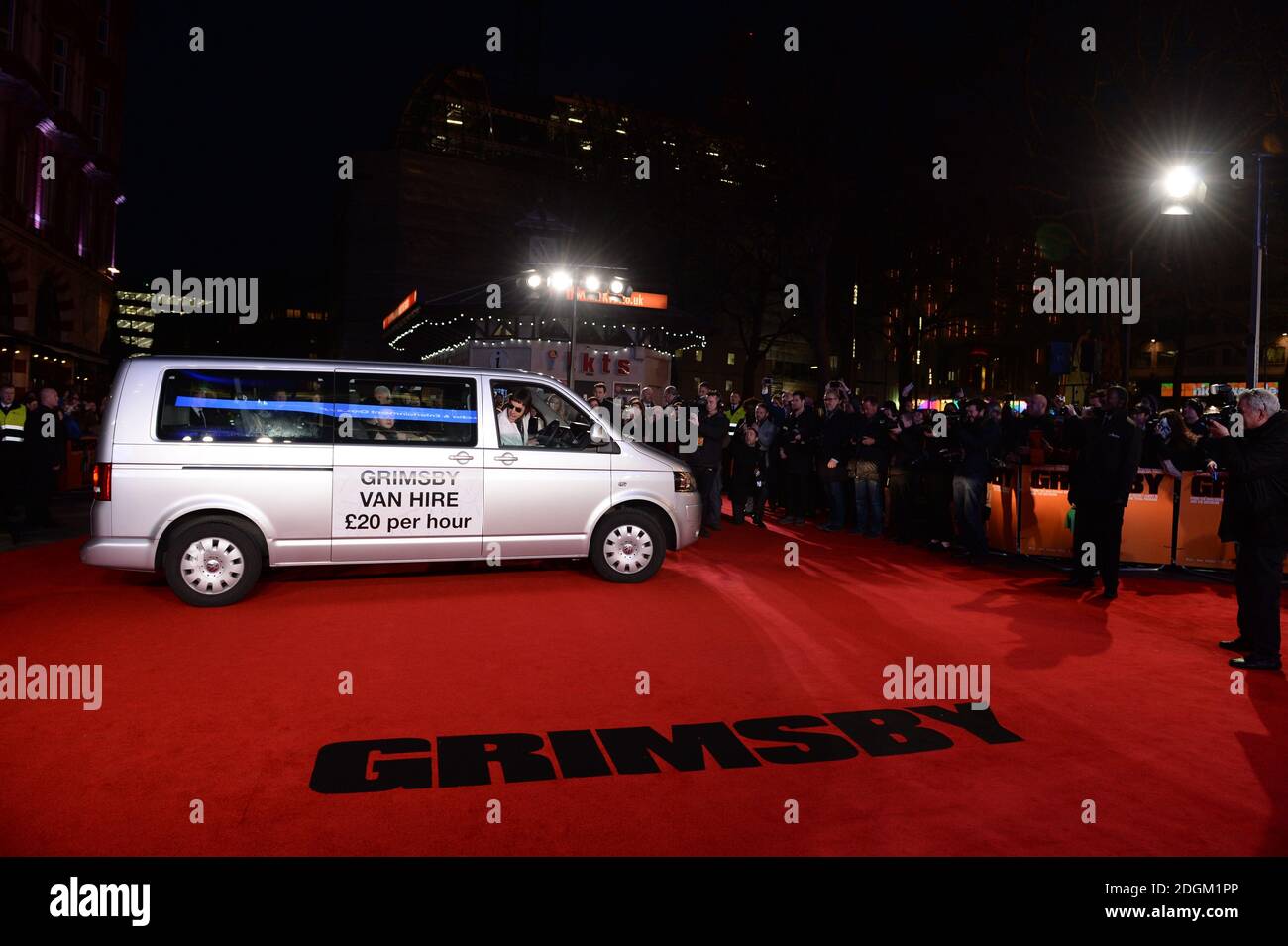 Sacha Baron Cohen As Norman Nobby Grimsby Attending The World Premiere Of Grimsby Held At