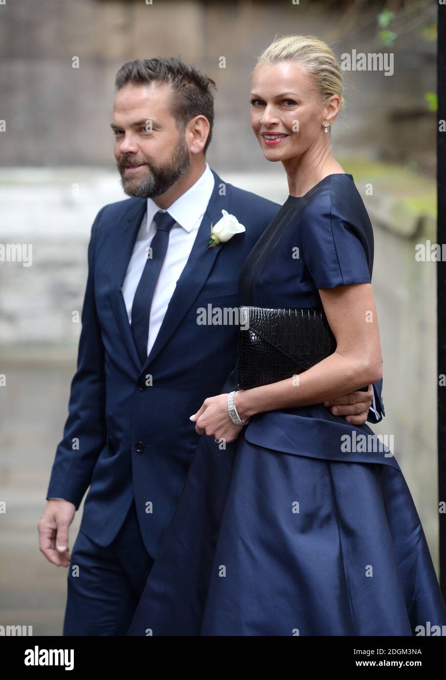 Lachlan Murdoch and wife Sarah Murdoch attending the Rupert Murdoch and