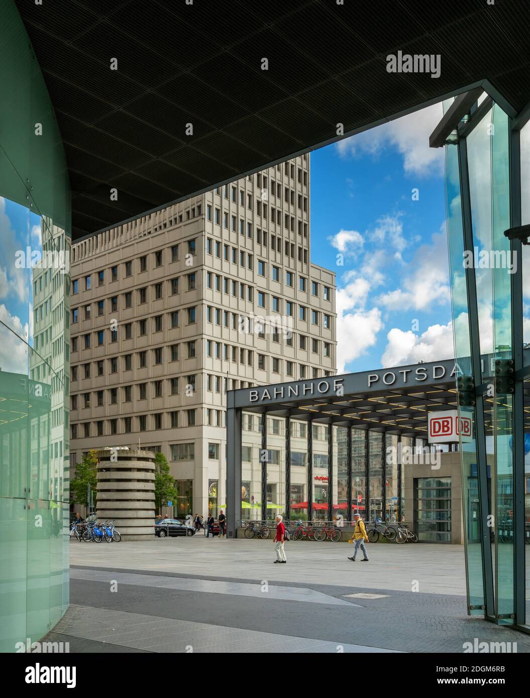 Train station Potsdamer Stock Photo Alamy