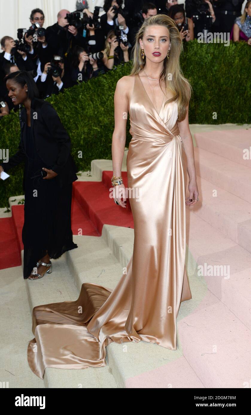 amber heard silk dress Amber Heard, wearing Vivienne Westwood Red Gown, 2016